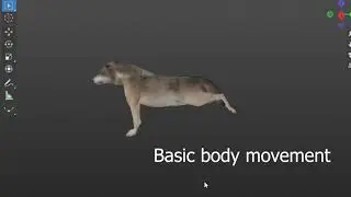 Wolf Run Cycle Animation Except It Gets Progressively Less Unhinged
