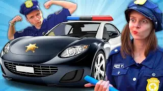 Полицейская Приключения: Смешные Истории для Детей с Игрушками
