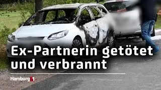 Brennendes Auto enth&uuml;llt Tatort: Mann t&ouml;tet Ex-Partnerin und dann sich selbst