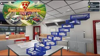 First Time Working as A Professional Worker in RoadFoodSimulator Demo