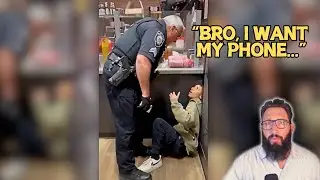 Cop Slams Kid Asking For His Phone Back | Now Suspended | But More Videos Surface