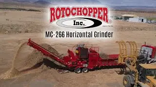 Rotochopper MC-266 Grinding Green Waste