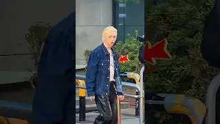 Lee Yong-bok looks so cool on KBS! 💙🔥 #felix #skz #idol #kpop #shorts #viralvideo
