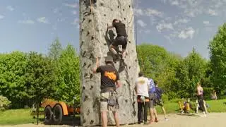 Our new Mobile Climbing Wall