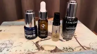 September skincare favourites #laprairie #isclinical #yslpureshots #lancomebeauty