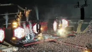 Coldplay open live at Wembley Stadium 19th June 2016