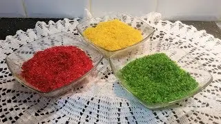 Comment colorer la noix de coco طريقة  تلوين جوز الهند