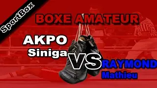 Akpo Siniga vs Raymond Mathieu - FULL FIGHT (BOXING VIDEO)