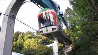 Tokyo Monorail Ueno Zoo - Suspension railway - Hängebahn - 恩賜上野動物園