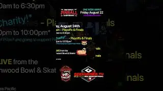 JOIN US NEXT WEEKEND!  #arcade #pinballmachines #nwpc #ifpa #pinballmachines  #retrogaming