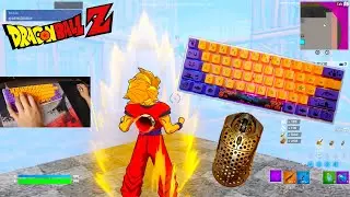 SK61 ASMR Chill🤩 Satisfying Gameplay Keyboard Fortnite 390 FPS Smooth