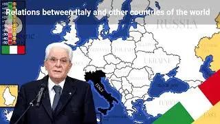 Relations between Italy🇮🇹 and other countries of the world