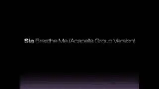 Sia - Breathe Me (Acapella Group Version)