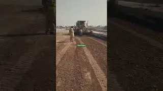NSIT Road leveling in progress with grader #sitework #muhendislik #engineering #grader #fypシ #nsit