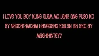 I Love You Boy By Toni Gonzaga With Lyrics