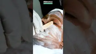 Face Bleaching Tutorial at MeeraMax Academy Kochi | MeeraMax | #makeuptutorial #bleaching #shorts