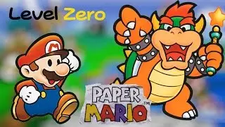 Paper Mario - Bowser (Level Zero)