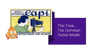 The Common Factor Model (09.05)