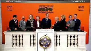 The NYSE welcomes Black Hills Corporation to celebrate its 45th anniversary of listing