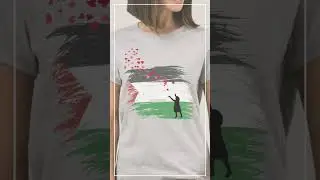 They Want Us Silent -We Wear Resistance!  #palestinesolidarity #tshirts