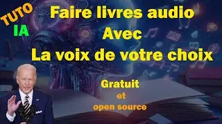 Faire vos livres audio avec l&rsquo;IA : Votre voix, votre choix !