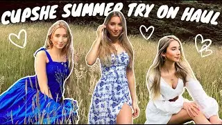 CUPSHE DRESS HAUL | Pool & beach vibes Summer 2022