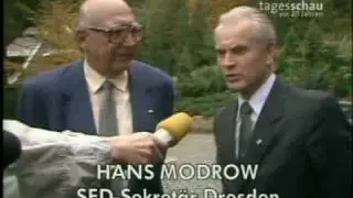 Tagesschau vom 20. Oktober 1989