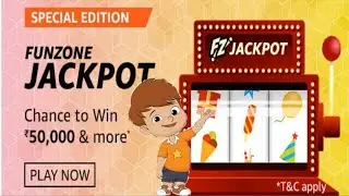 #Amazon Funzone Jackpot Chance To Win 50000 Rs 18 May 2021||Whole Mind||