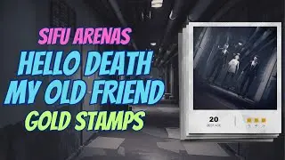 Hello Death My Old Friend | Gold Stamps | Dragon Stamps | Sifu Arenas