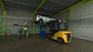 Green Car Depollution System in Action at Global Ardour | Vehicle Recycling Equipment