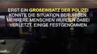 Massenschl&auml;gerei vor Shisha-Bar in Neuk&ouml;lln