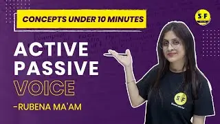 Active Passive Voice in 10 Minutes with Rubena Maam | Science and Fun 9th 10th