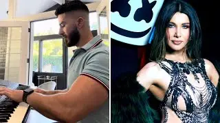 Nancy Ajram x Marshmello - Sah Sah (instrumental cover)