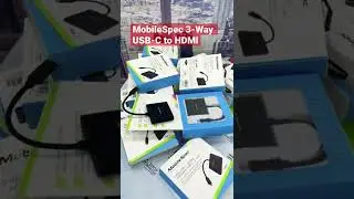MobileSpec 3-Way USB-C to HDMI #shopinverse #hdmi #hdmiadapter #usb #usbcharger
