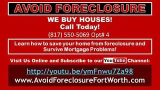 Thank You For Visiting Avoid Foreclosure In Fort Worth | TAKE ACTION TODAY!