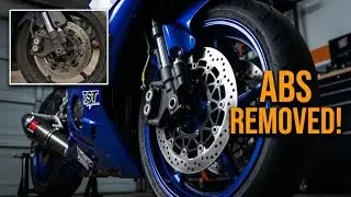 Rotor Swap ABS Removal Yamaha Here's What Happened