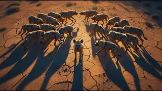 Circle of Death: Painted Wolves' Perfect Hunt is Stolen by an Apex Predator