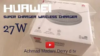 UNBOXING! Huawei super charge wireless charger | 27W