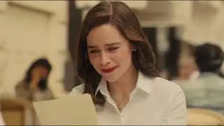 Como Eu Era Antes de Voc&ecirc; Lou l&ecirc;  a carta de Will..