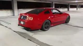 2013 Ford Mustang V6 Burnout with Pypes Pype Bomb exhaust