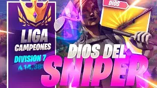 EL DIOS DEL SNIPER SUBE A LIGA DE CAMPEONES! LA MEJOR PARTIDA CON RIFLE DE CAZADOR! - Fortnite