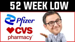 HEADS UP! 3 Stocks at 52 Week Low! Pfizer, CVS, JNJ