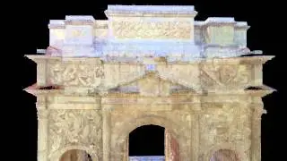 3D Laser Scanning Digital Preservation of the Triumphal Arch of Orange, France