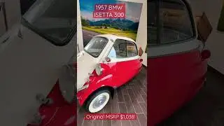 1957 BMW Isetta 300 fully restored!