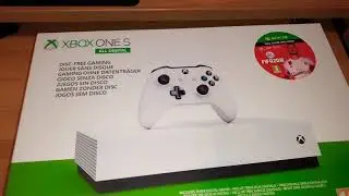 XBOX ONE S (all digital edition) unboxing!!!!