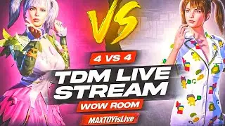 KANNADA BGMI WOW ROOM MATCHES💸 | Maxtoy is Live 🚀