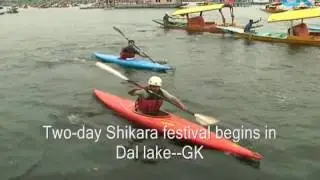 Two-day Shikara festival begins in Dal lake