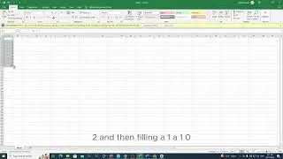 excel fill single click