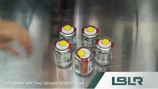 LBLR Top Labeler with Two Tamper Evident Sides