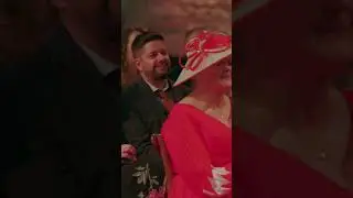 Black Wedding Dress? Bride Shocks Guests During Ceremony! #shorts